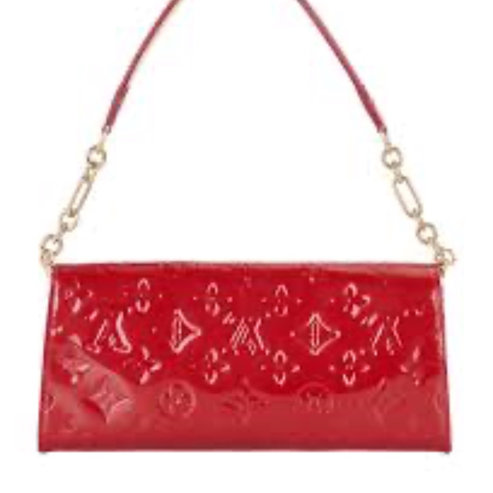 louis vuitton monogram vernis sunset boulevard bag red - Picture 3 of 3